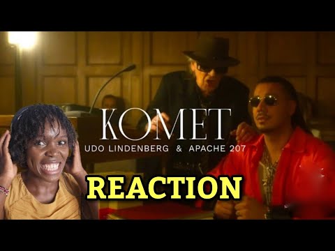 African Girl First Time Hearing Reaction to Udo Lindenberg & Apache 207 - Komet
