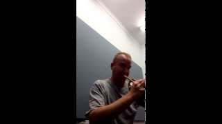 Cam McAllister playing the Wynton Marsalis solo on Rubber Bottom by Duke Ellington