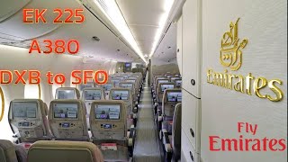 Emirates A380 Economy Review | EK225 Dubai (DXB) to San Francisco (SFO)