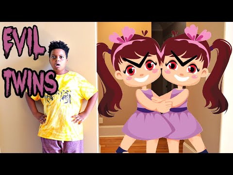 EVIL TWINS vs Shiloh and Shasha - Babysitter Fail - Onyx Kids