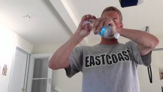 Water Bottle POP Blow the cap off