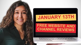 Free YouTube Channel & Website Reviews For Business Owners
