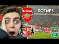 5000 SUNDERLAND FANS GO MENTAL at Arsenal 5-1 Sunderland! - Nketiah Hat-Trick! (Carabao Cup QF)
