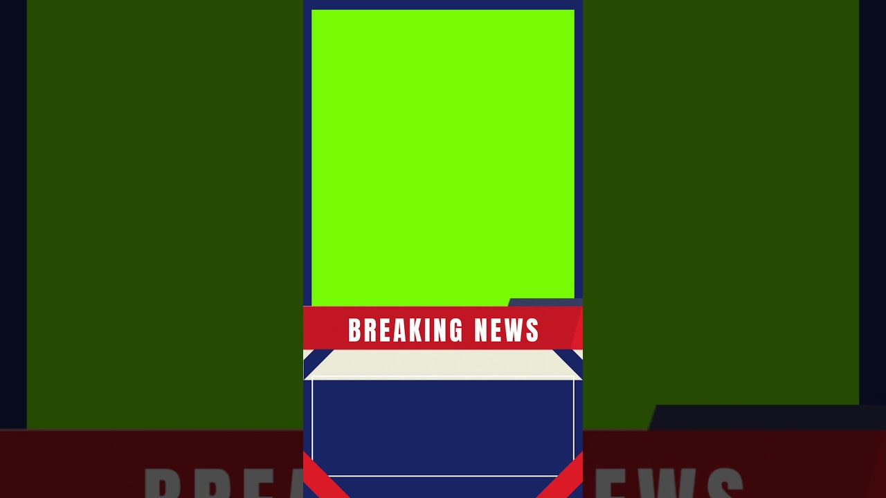 news tamplate short no copyright#breakingnews #newbackground #chromakey #newsbackground #greenscreen
