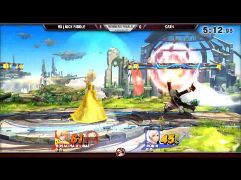 VS Weekly 6/2/16 - Winners Finals - NickRiddle (ZSS/Bowser/Rosa) vs. Dath (Robin) - Smash 4
