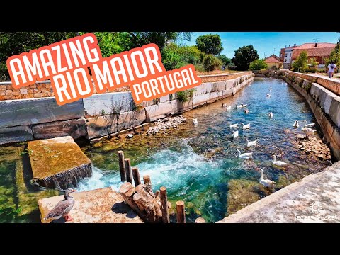 Discover Rio Maior one of the most wanted Citys to live in Portugal by foreigners 4k dji3