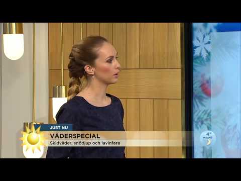 Så är skidvädret i landet! - Nyhetsmorgon (TV4)