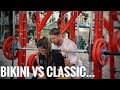FULL LEG DAY | Bikini VS Classic