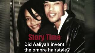 Story Time : Did Aaliyah invent the ombre hairstyle? #Aaliyah #ombrehair