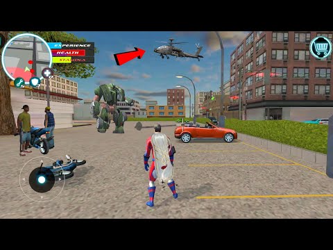 Superhero - (Superhero Fight Biker Guner Gangs) Superhero Boil eye Laser - Android Gameplay HD