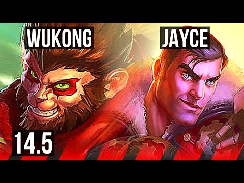 WUKONG vs JAYCE (TOP) | 6/1/1 | KR Challenger | 14.5