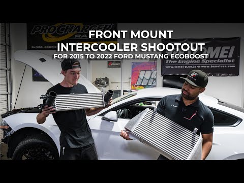 Front Mount Intercooler Dyno Shootout for 2015 to 2022 Ford Mustang Ecoboost