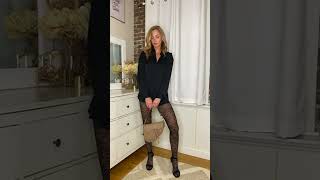 Download lagu Mastering Thigh Highs - How To Wear Black Lace Stockings #shorts mp3