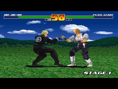 Fighter Maker [PS1] - play as Keith Storm