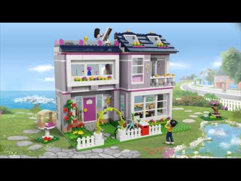 Lego Friends | 41095 | Emma's House | Lego 3D Review