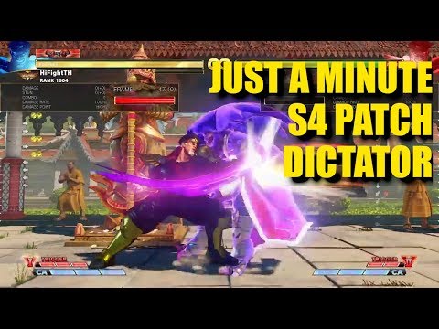 Just A Minute - SFV Season 4 - Dictator