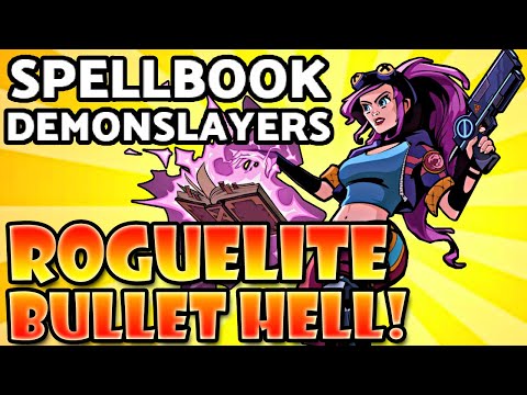 This Roguelite Bullet Hell Looks Very Promising! | Spellbook Demonslayers