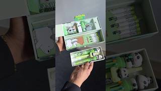 Large Storage Panda Password Pencil Box 🌷✨🎀#password #panda #pandas #pencilbox #pencilcase #cute