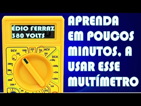 HOW TO USE THE DIGITAL MULTIMETER
