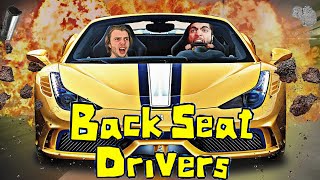 ⁣backseat drivers: The Ultimate trust fall test
