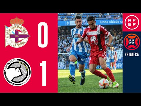 RESUMEN | RC Deportivo 0-1 Unionistas de Salamanca CF | PrimeraRFEF | Jornada 38 | Grupo 1