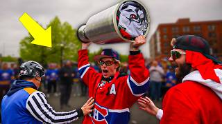 The Angriest Hockey Fans I've Ever Met (2 FIGHTS)