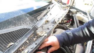 Wiper parking adjustment in 2003 Pontiac Montana