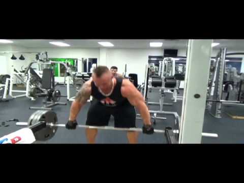 NSI Athlete, Chad (Cj) Havunen, Barbell Rows 365 x 8