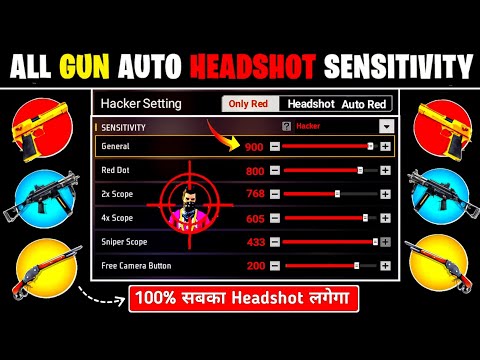 Free Fire Max Headshot Setting After Update 2025⚡Best Sensitivity Settings ⚙️| Sensitivity Setting