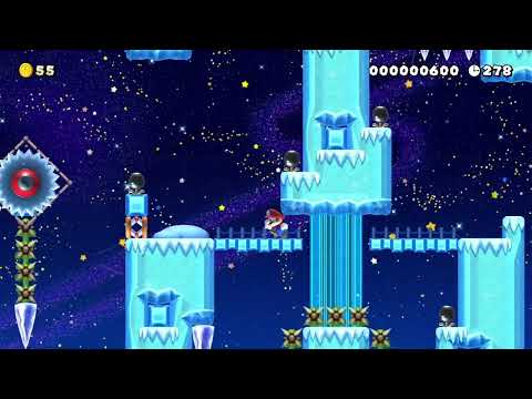 ◇_ 厳寒の試練 / Technique _◇ by ふわり゜ 🍄 Super Mario Maker 2 ✹Switch✹ #bid