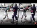 MARCOS MAIDANA BLASTING AWAY AT BODY SHIELD AS HE PREPARES FOR COMEBACK FIGHT!