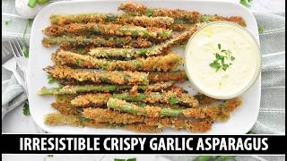 CRISPY Garlic Asparagus | A Dish You Won't be Able to Resist