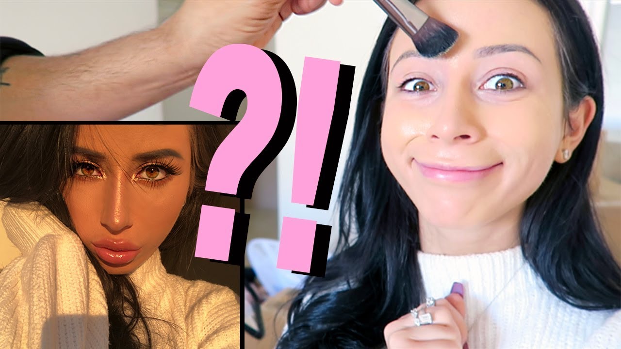 CELEBRITY MAKEUP ARTIST DOES MY MAKEUP!