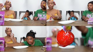 Doreesha FLAVAD PUURCKLES HONEST REVIEW (flavored pickles) | feat. Sevyn B. & My MOM | Tiktok Viral