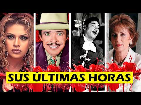 ASÍ FUERON las HISTORIAS TRÁGICAS 🚫 de ESTAS ESTRELLAS de MÉXICO (Documental Narco)