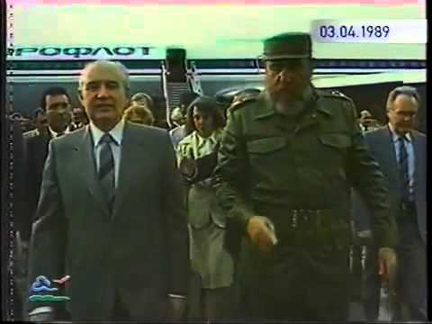 Soviet Union visit Cuba (1989) Anthems