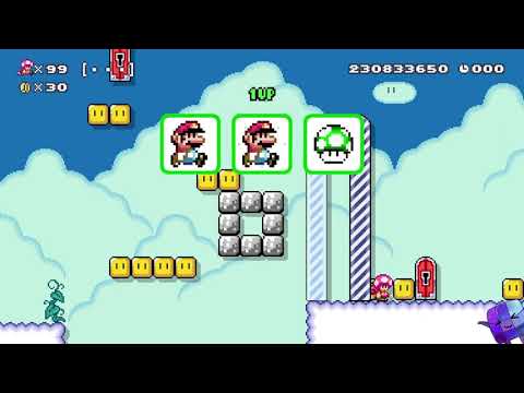 Super Mario Maker 2 🔧 Endless Challenge 8225 - 8232