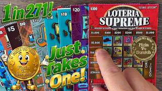 1 in 271! It Only Takes One Ticket to Win Big