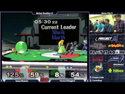 Mute City V|Melee Doubles-Losers Finals: Gato/Sharkz vs Stingers/Yeroc