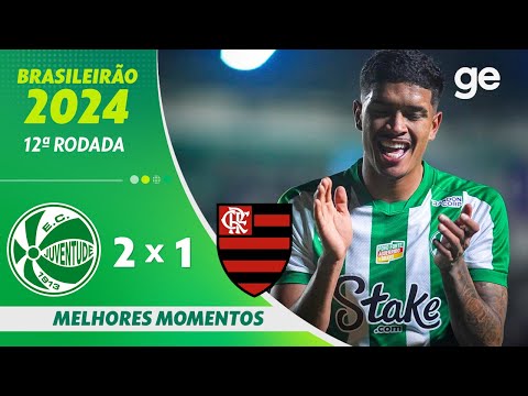 Gols e lances de Juventude-RS x Flamengo