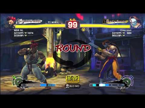 SSF4 AE [Akuma] MBR NL vs Emersion [Vega] 3