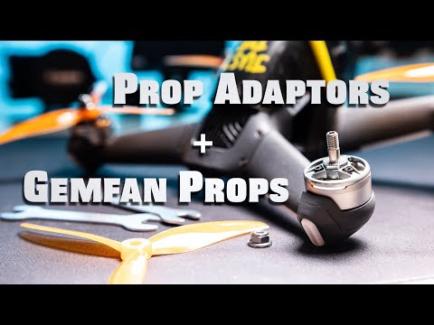 DJI FPV Prop Adaptor Mount + Gemfan Props | SMOOTHEST Setup Ever!