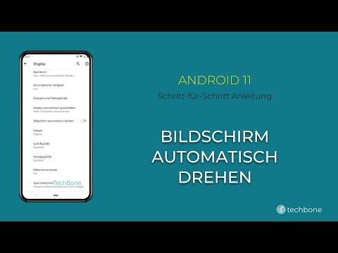 Bildschirm automatisch drehen [Android 11]