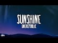 OneRepublic - Sunshine (Lyrics)