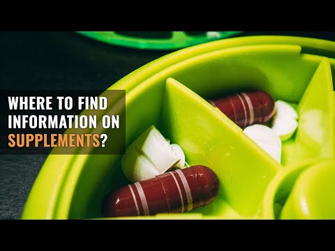 Where Can I Find Reliable Information About Supplements?