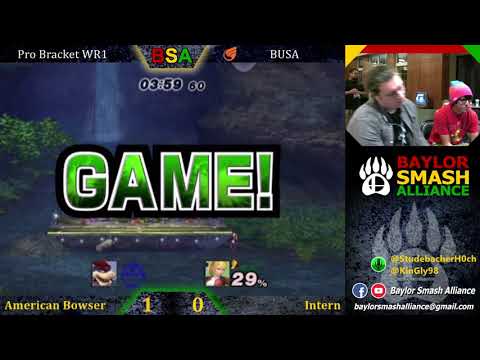 ShareStock 2.3 PM Pro Bracket - American Bowser (Bowser/DK) vs Intern (ZSS) - WR1