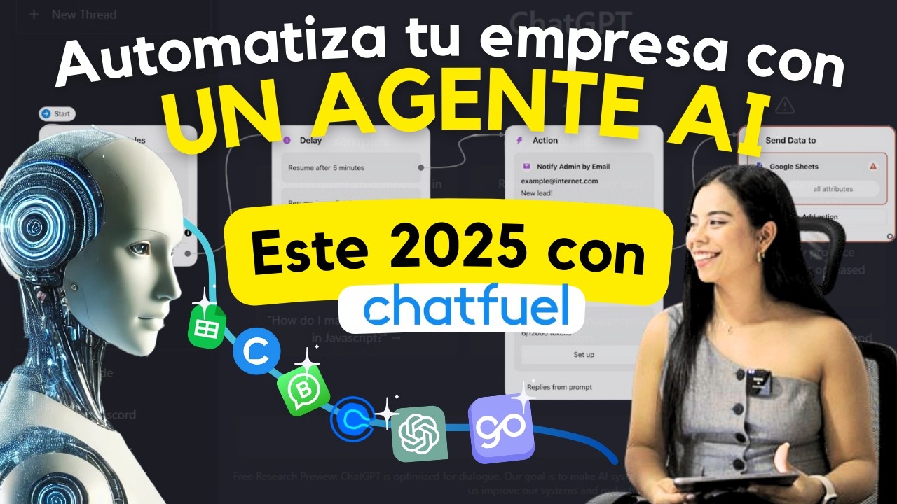 How to AUTOMATE your SALES on WHATSAPP BUSINESS? 🤖 AI SALES AGENT by Chatfuel + ChatGPT