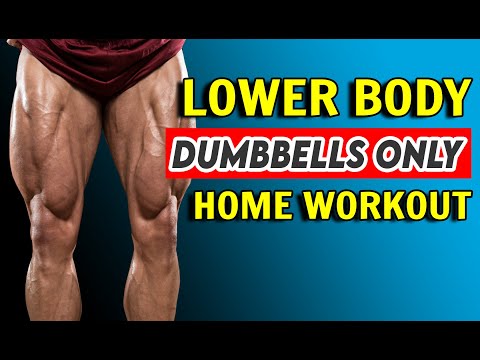 Full Dumbbell Chest Workout At Home Follow Along On Floor Without Bench