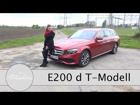 2017 Mercedes-Benz E200d Estate review / 150 hp diesel (OM 654) in long-term test - Autophorie
