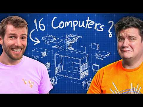 I Gave Him an IMPOSSIBLE Task - Building a Portable 16 Player LAN Party